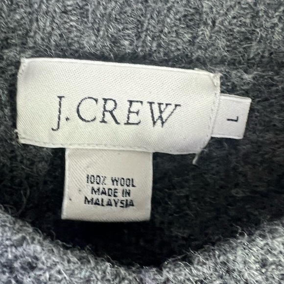 J. Crew Sweater Size Large Gray - Picture 6 of 6